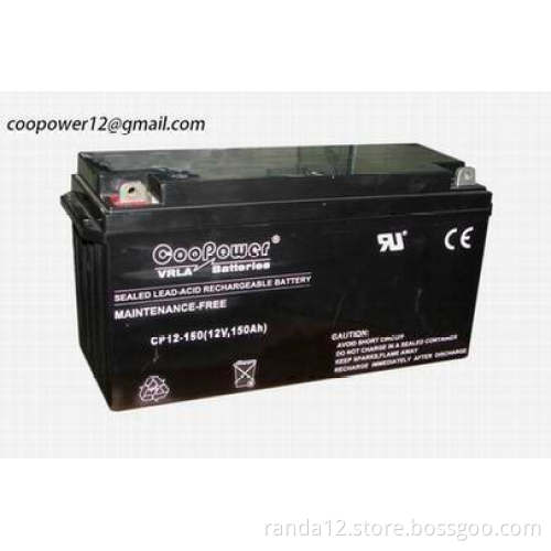 coopower solar energy lead-acid battery